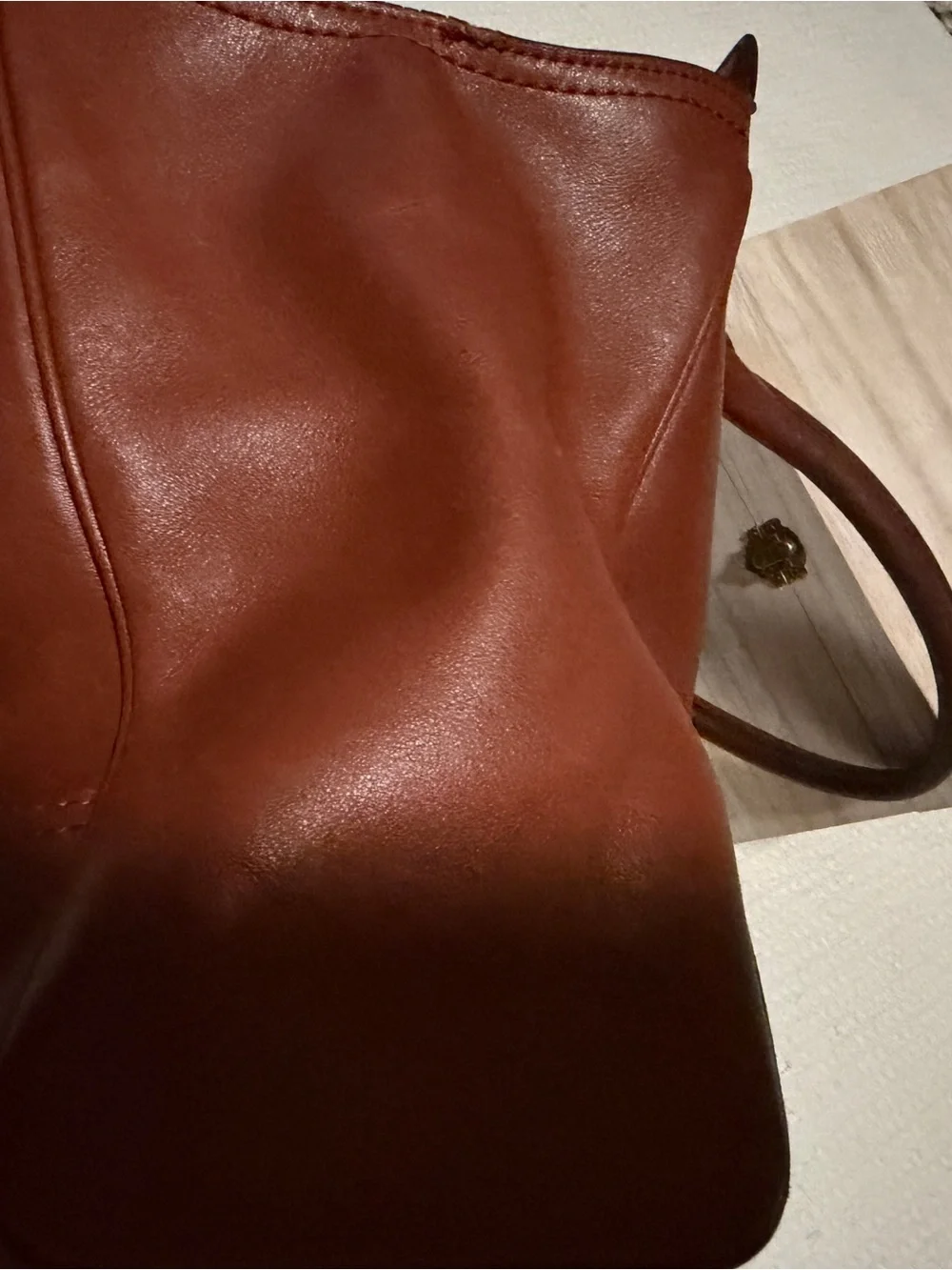 Coach smooth leather